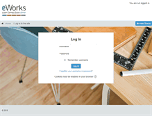 Tablet Screenshot of demo.eworks.edu.au